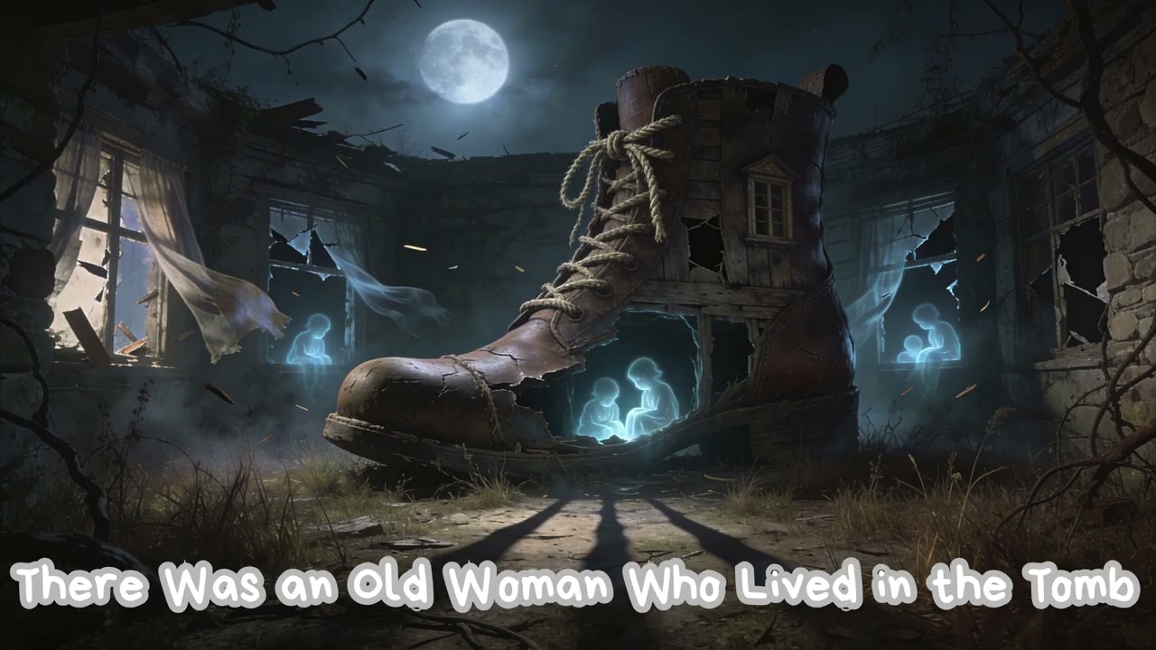 There Was an Old Woman Who Lived in a Shoe -- Dark Horror Remix | Dark Instrumental Nursery Rhyme