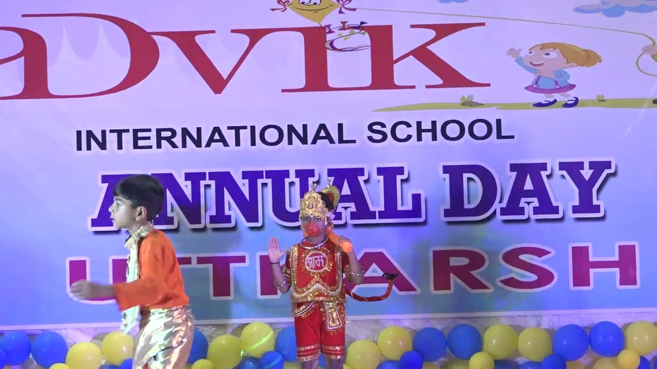 ✨ Powerful Hanuman Chalisa Performance by Kids | School Annual Day / Devotional Dance ✨