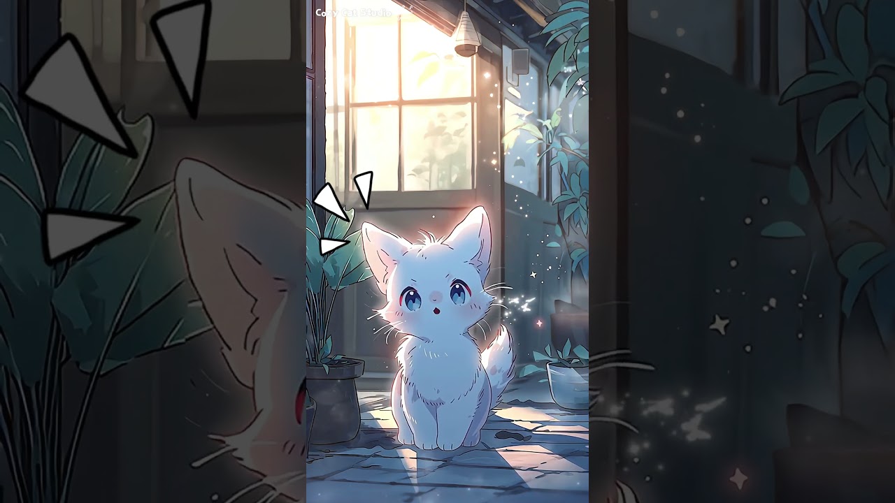 [Cozy Cat] 🌇 Evening Calm Lofi Piano | Sunset Vibes & Soft Feelings