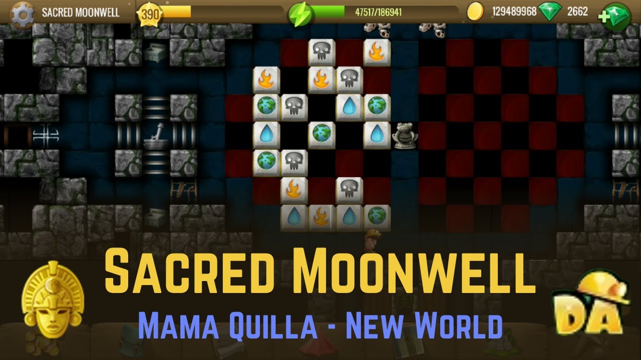 Sacred Moonwell - #5 Mama Quilla - Diggy's Adventure