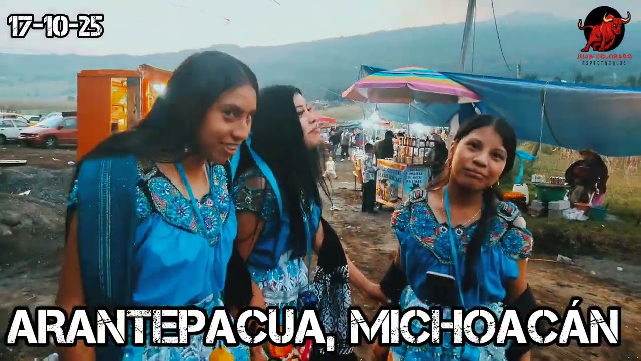 ARANTEPACUA, MICHOACÁN 🤠🐂Fiestas de Octubre en Honor y Gloria a San José Sanchez Del Río