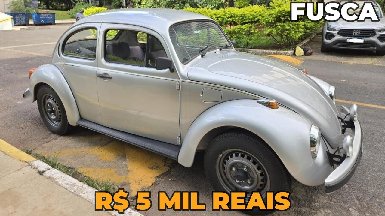 VOLKSWAGEN FUSCA À VENDA A PARTIR DE 5 MIL REAIS