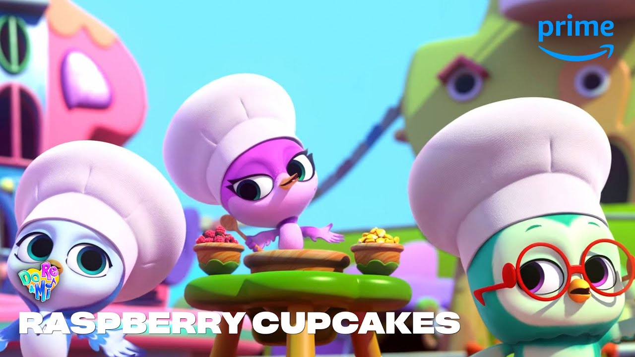 Raspberry Cupcakes Sing-Along | DO RE & MI | Prime Video