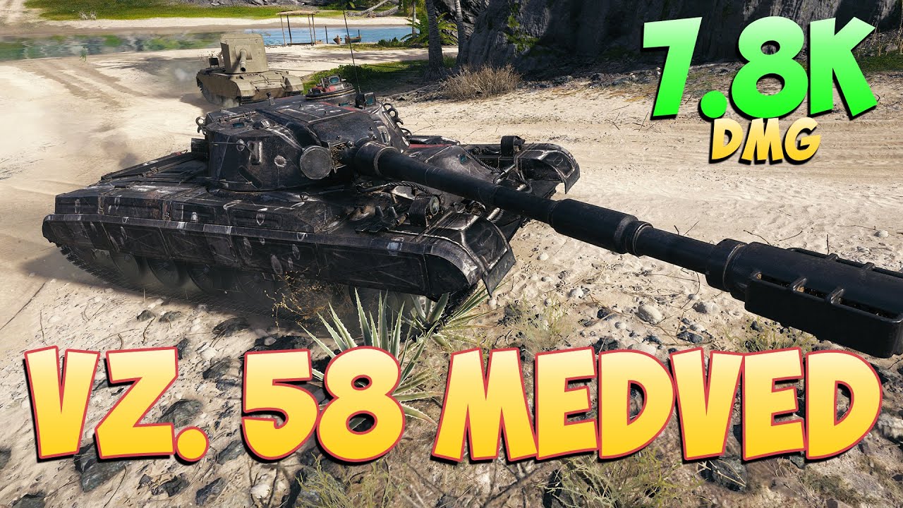 Medved &bull; Уверенный! - 6 Фрагов 7.8K Урона &bull; Мир Танков