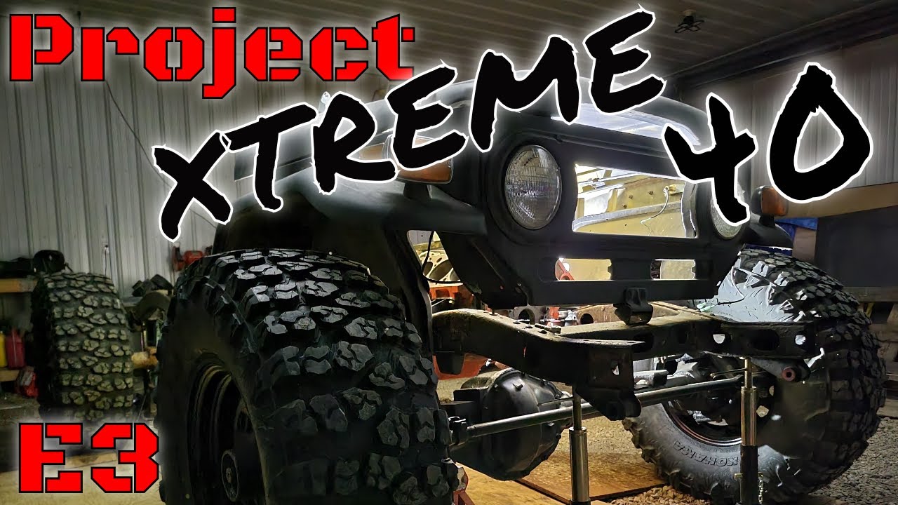 Project XTREME40: Removing the body