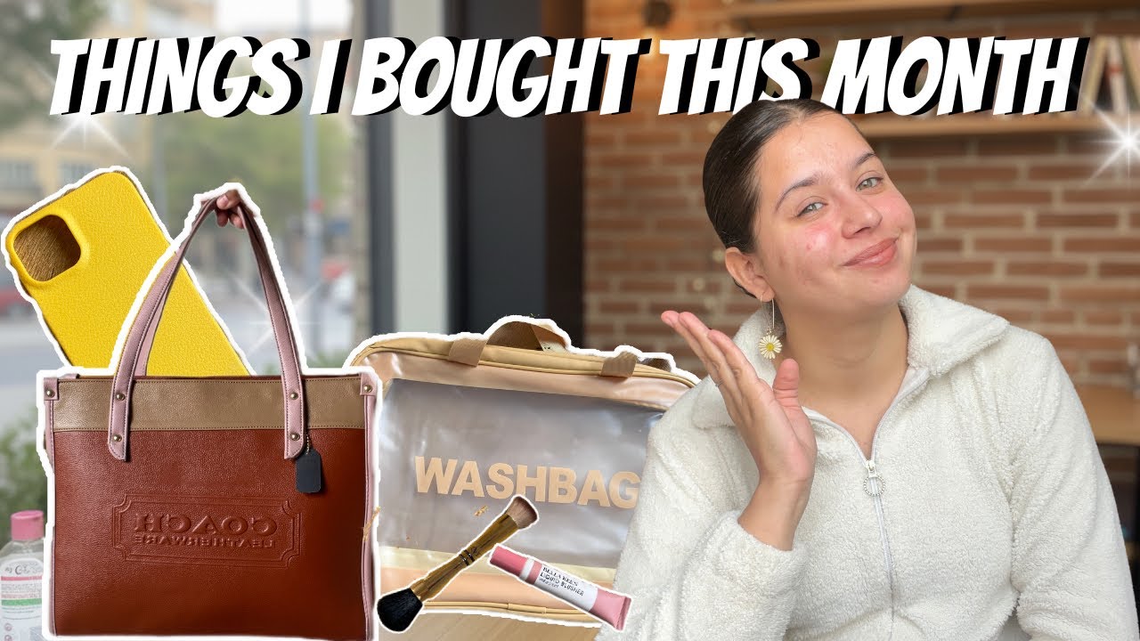 Things I purchased this month🫶🏼