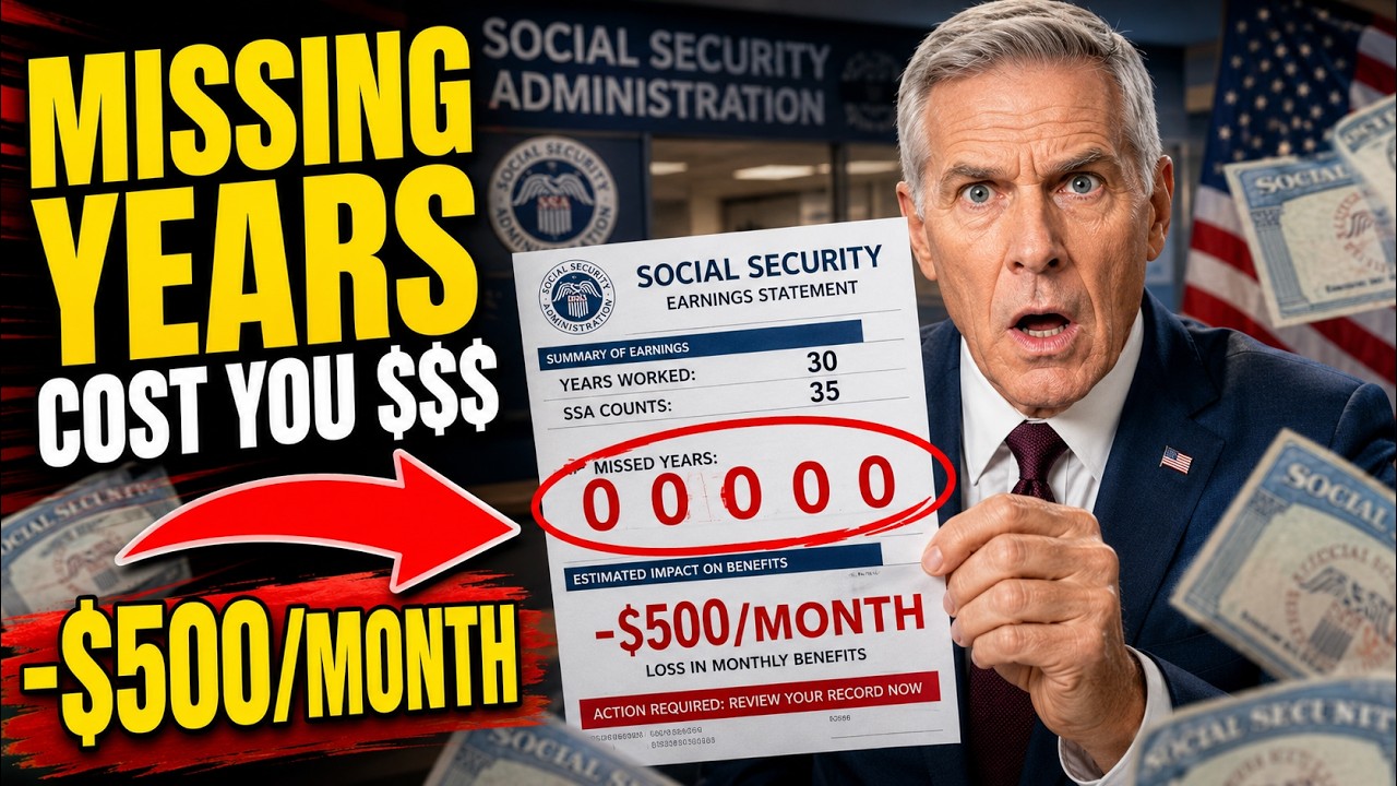 WARNING: Missing Work Years Are Permanently Reducing Your Social Security Check