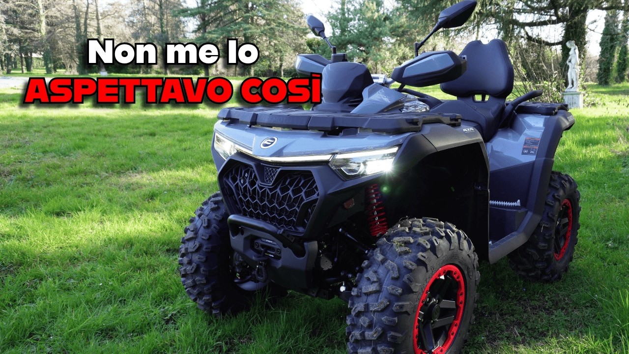 Non me lo ASPETTAVO COSì | CFMoto CForce 850 Touring Premium - Recensione Completa