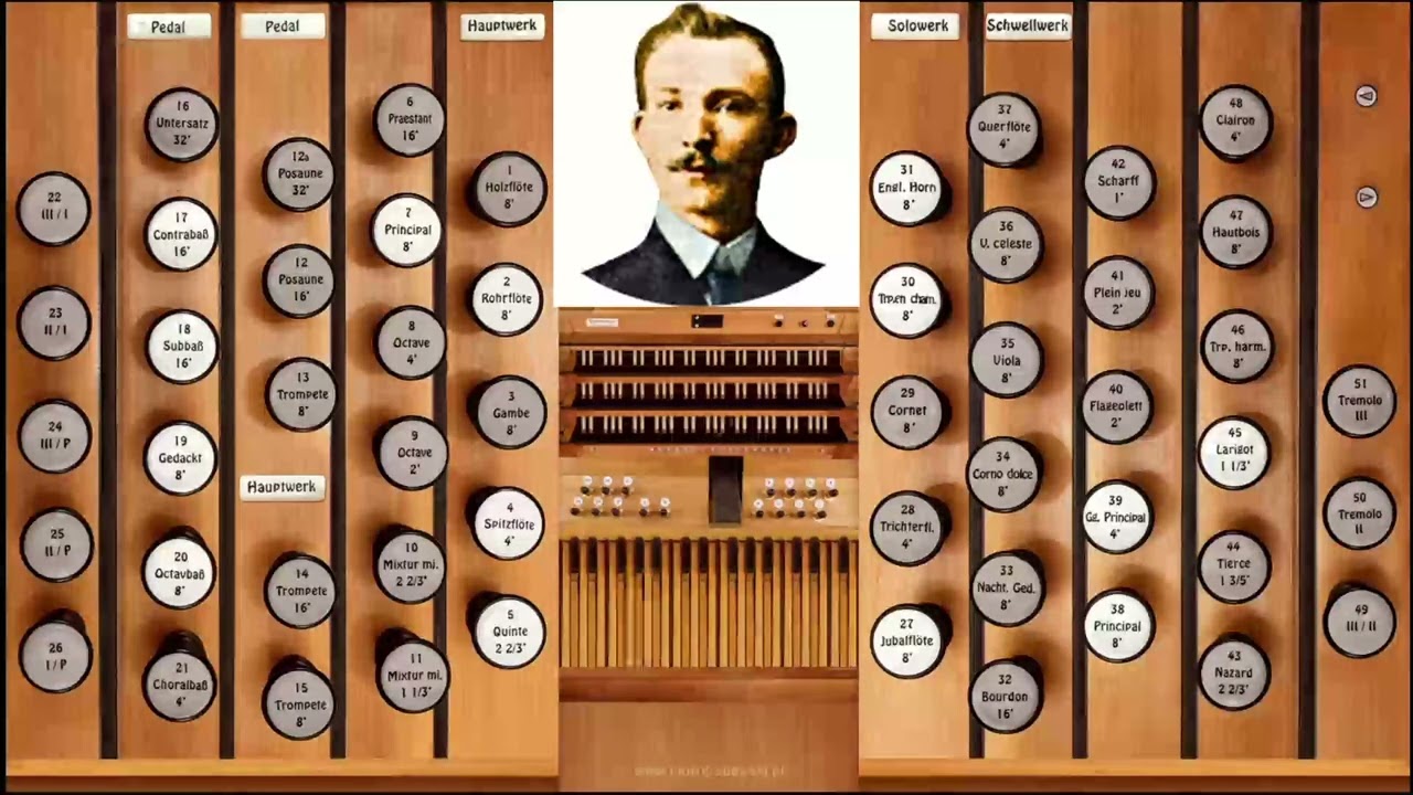 A Jolly Sailor March—Organ Cover