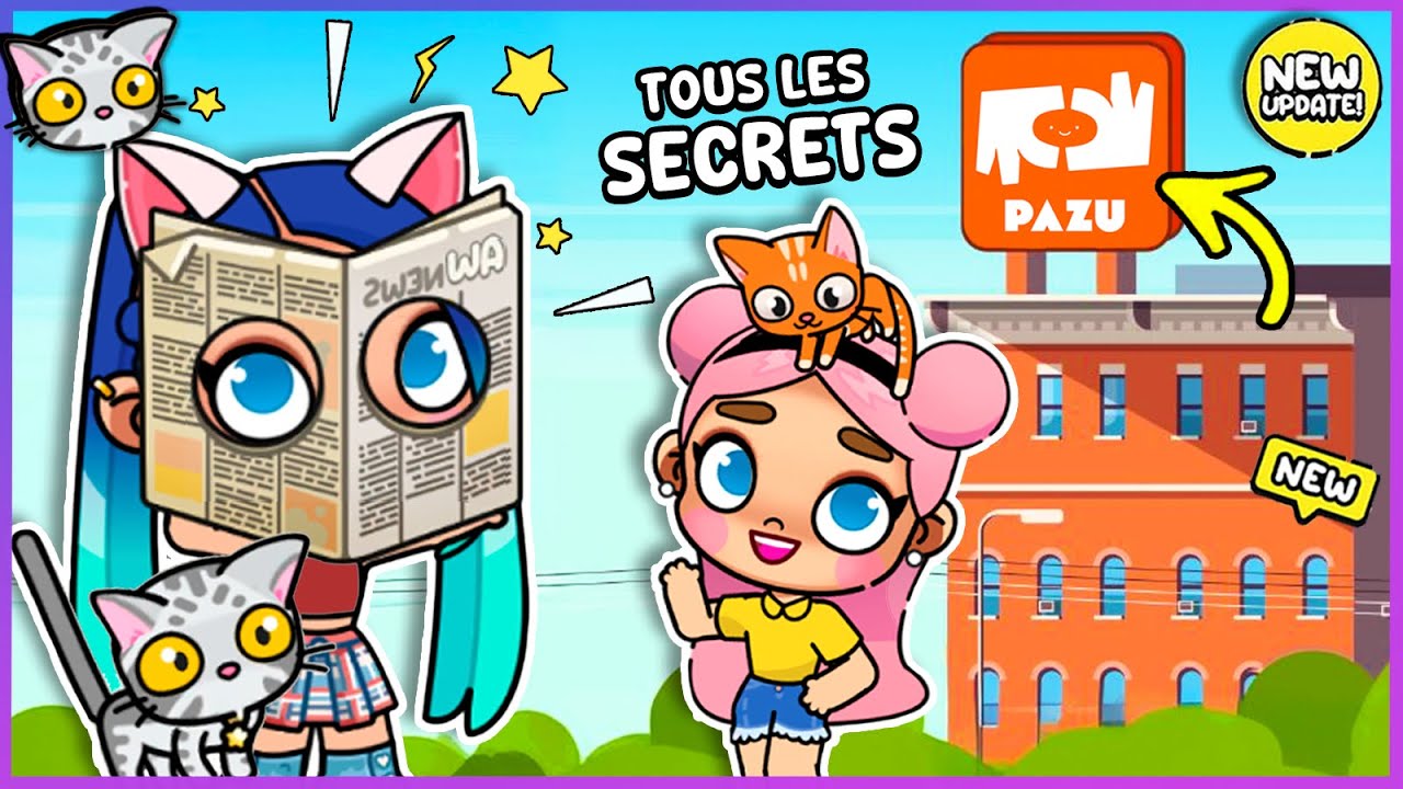 👀💻 On ESPIONNE le bureau de PAZU GAMES ! Tous les SECRETS et MISES &Agrave; JOUR d&rsquo;Avatar World 🔍✨