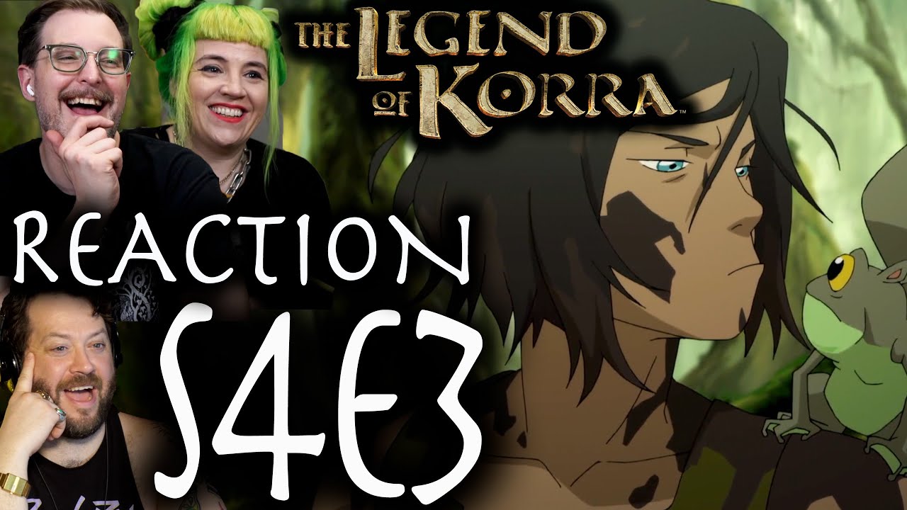 SWAMP TRAINING! TOPH TEACHER TOPH!! // The Legend of Korra S4x3 REACTION!