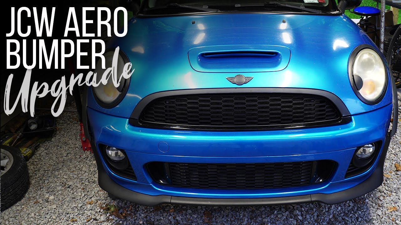 R56 Mini Cooper JCW Front Bumper Assemble & Install - JCW Aero Bumper Upgrade Part Two
