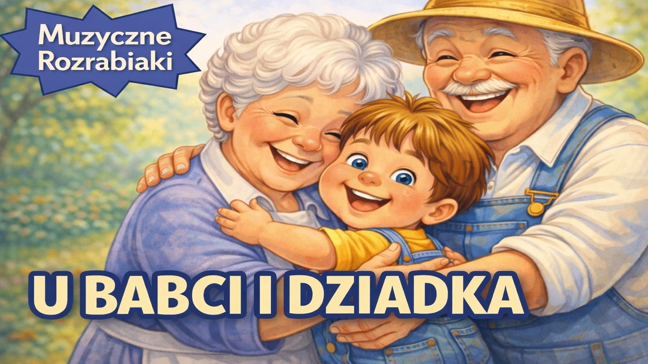 Muzyczne Rozrabiaki - U Babci i Dziadka  - Piosenki dla dzieci 🎹🎷🎼