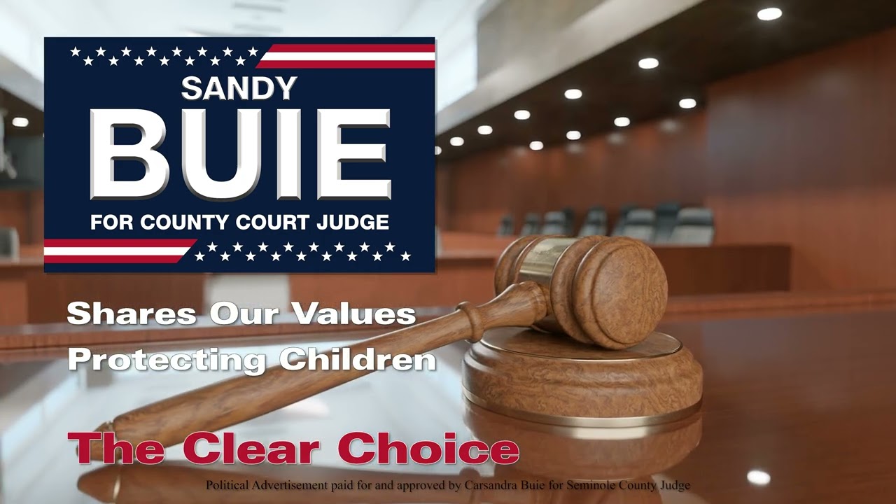 Sandy Buie The Clear Choice for Seminole County Judge