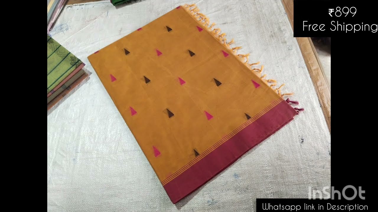 👑 MJ FASHION FLAIR 👑🦋Summer Special Collections*🦋* Pure Cotton Sarees *🦋Price ₹899/- Free Shipping*🦋