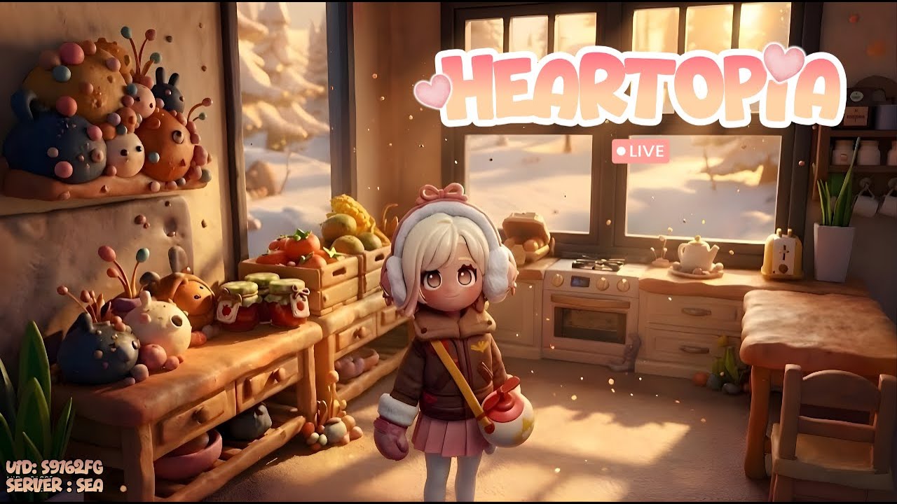 Heartopia | 2nd Live | chilling & exploring 🌸