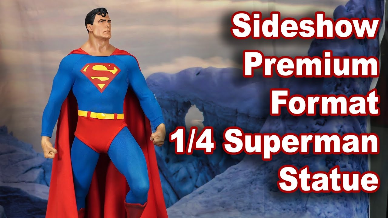 Superman Premium Format Exclusive 1/4 statue by Sideshow Collectibles
