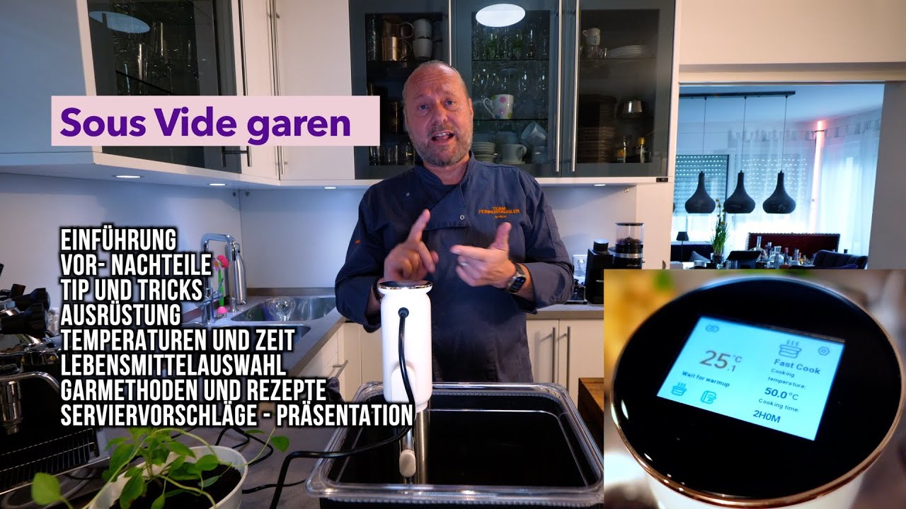 Der ultimative Sous Vide Guide: Die Kunst des Sous Vide Garens meistern! INKBIRD WiFi ISV-101W