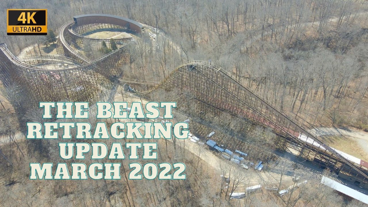 4K Drone Footage - The Beast Re-tracking - March 2022 Update
