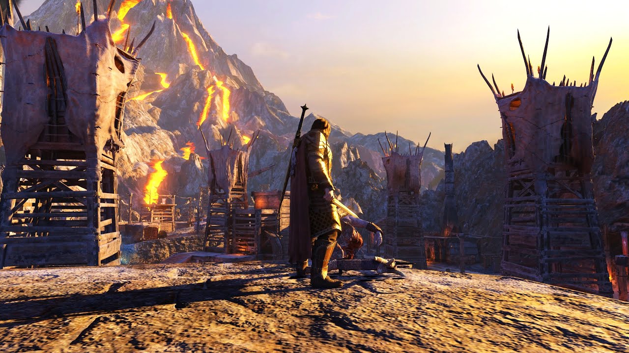 Middle Earth Shadow of War - Open World Stealth Kills - PC Gameplay