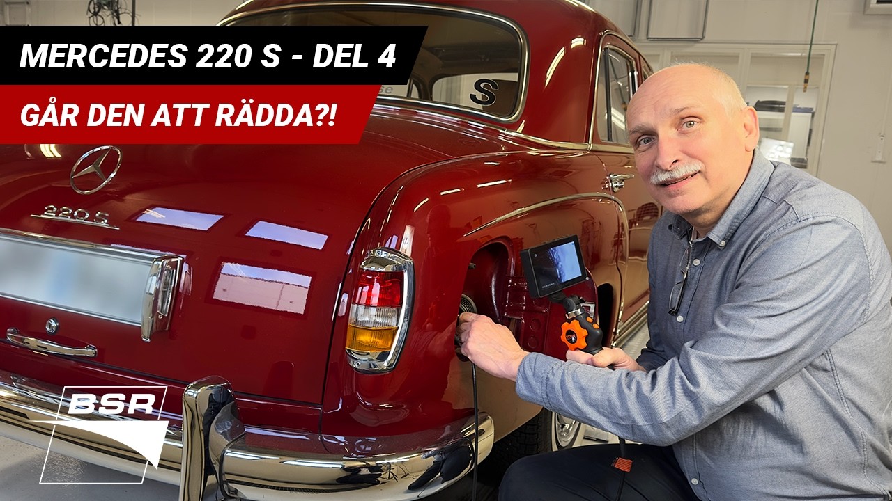 MERCEDES 220 S DEL 4 - Går den att rädda?!