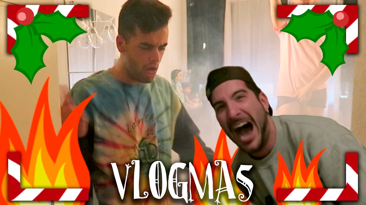 ¡SE QUEMA LA CASA! (VLOGMAS: 8 DIC) | Uy Albert!