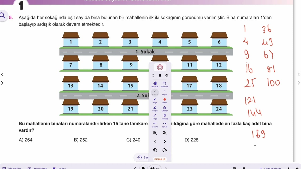 8 SINIF MATEMATİK KÖKLÜ SAYILAR YENİ NESİL SORU ÇÖZÜMÜ 1.DERS (2025-2026)
