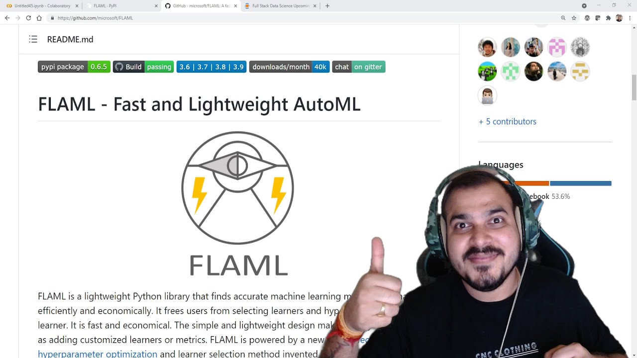 FLAML - Fast and Lightweight AutoML Library By Microsoft