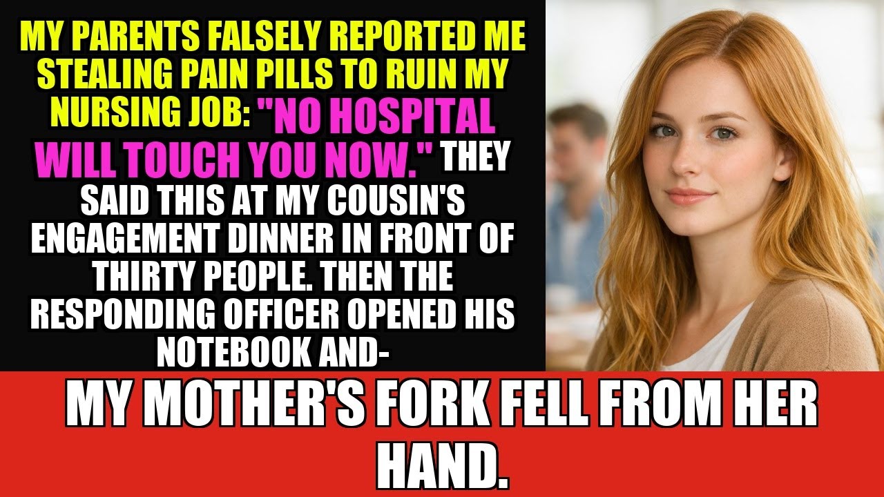 My Parents Filed A False Drug Theft Report Before My Nursing Placement, Then The Officer Spoke