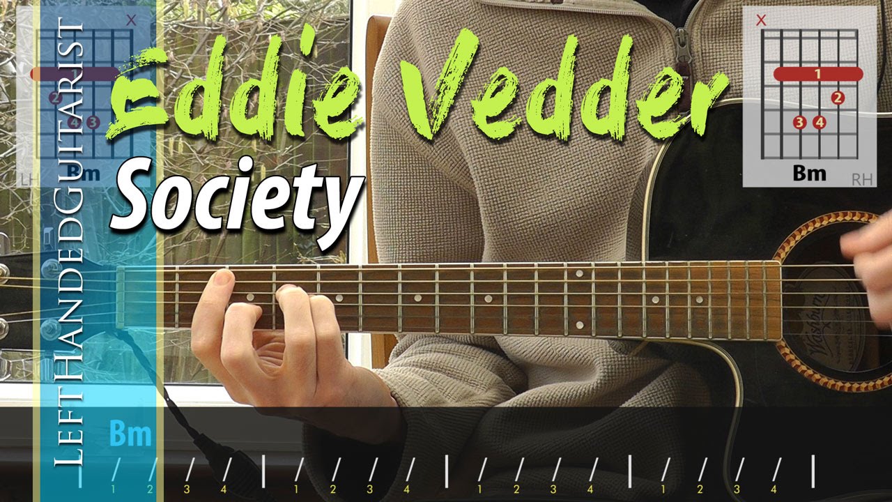Eddie Vedder - Society | guitar lesson