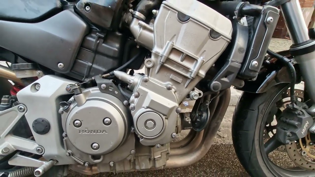Honda Hornet 900 cold start after 3 months