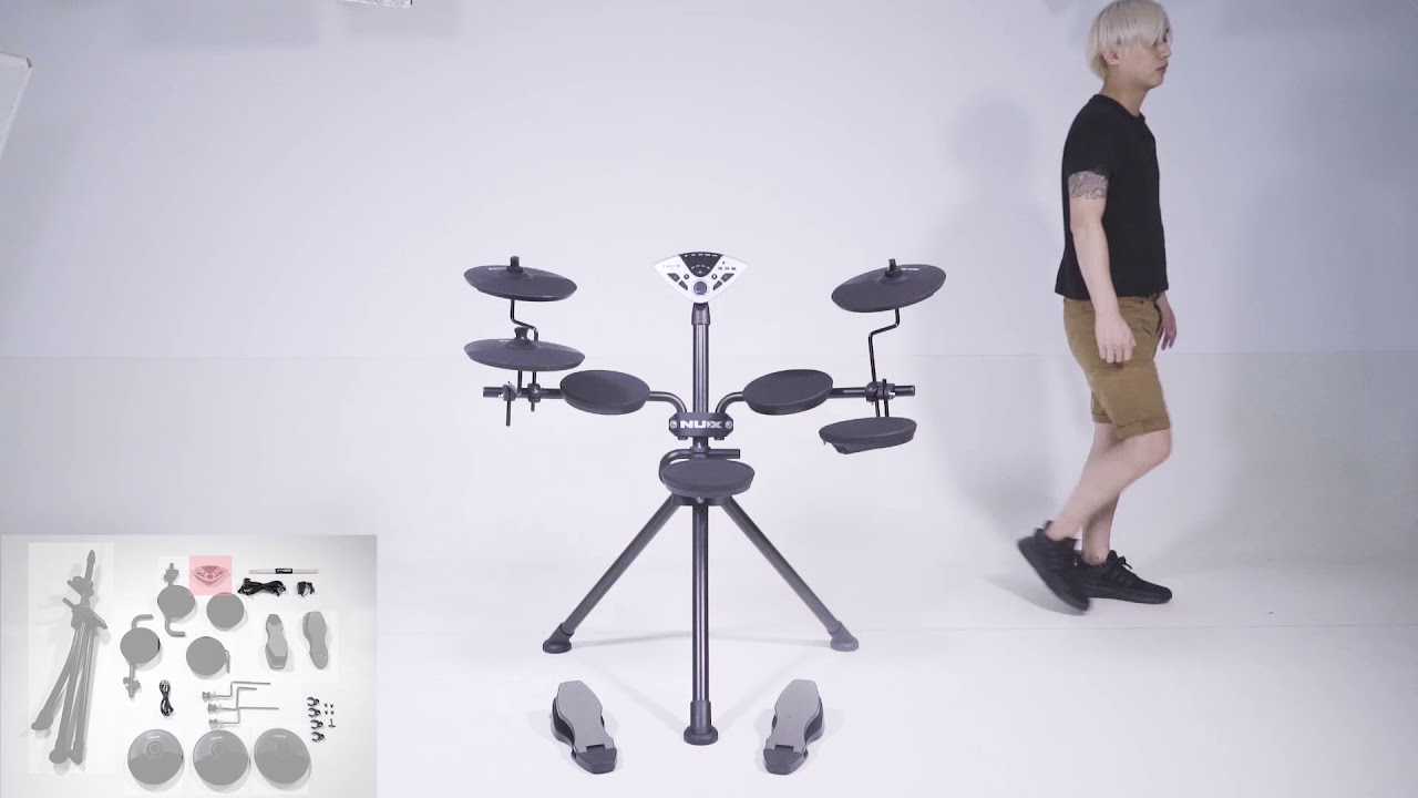 NUX DM-1 Digital Drum Kit Assembly Instructions