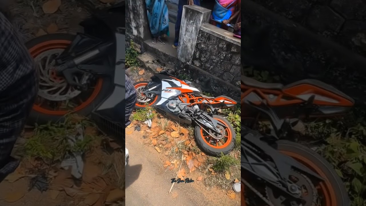 KTM RC 390 Crash ➜ Full Modified Comeback 😱🔥 #Shorts