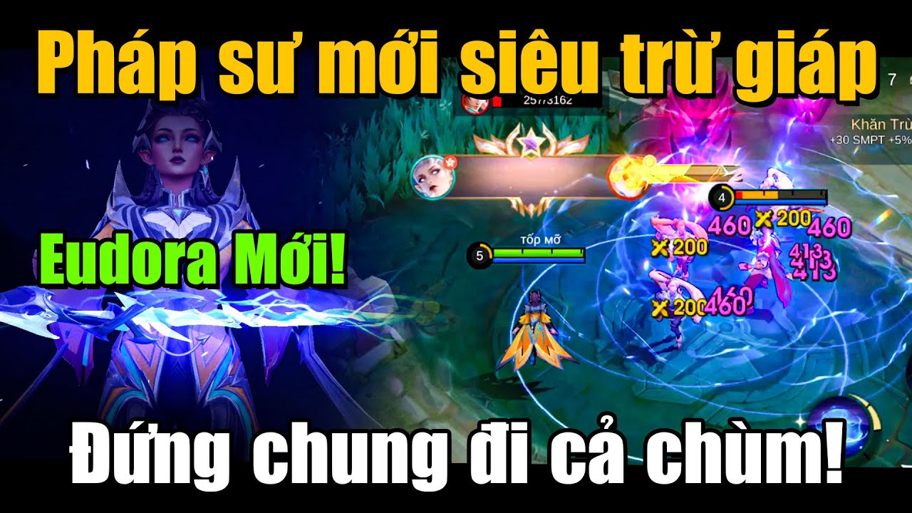 MLBB | EUDORA RA MẮT: SIÊU TRỪ GIÁP VÀ COMBO MỚI CỰC THỐN! ĐỊCH ĐỨNG CHUNG LÀ ĐI CẢ CHÙM! | Tốp Mỡ