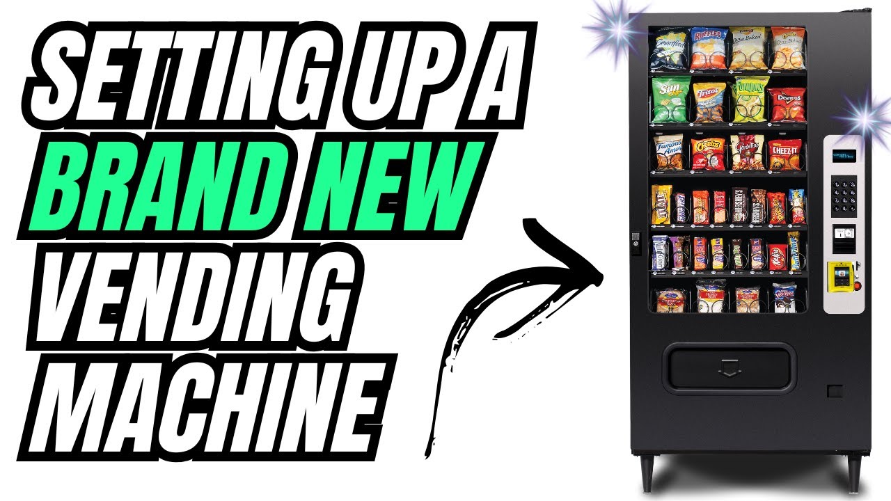 How to Setup a Brand-New Vending Machine (NAYAX coupon in description!)
