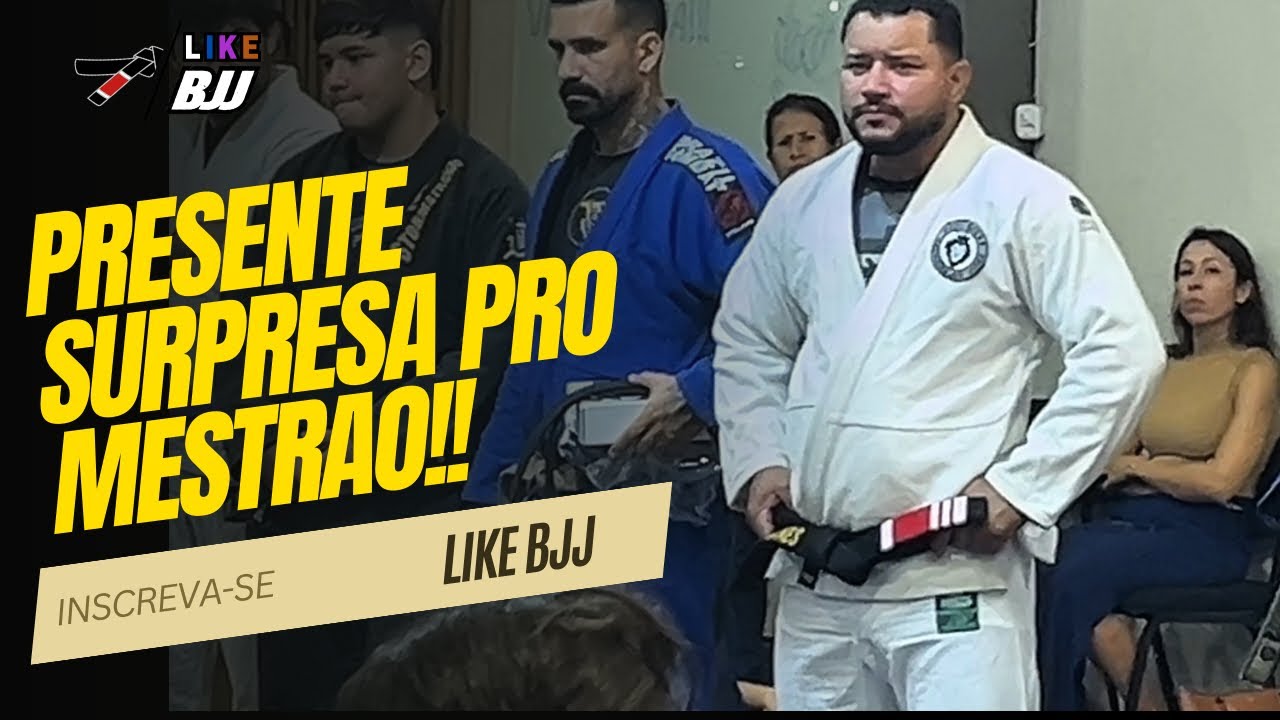 Surpreendemos Nosso Mestre Com Uma Nova Faixa Preta 🖤🥋