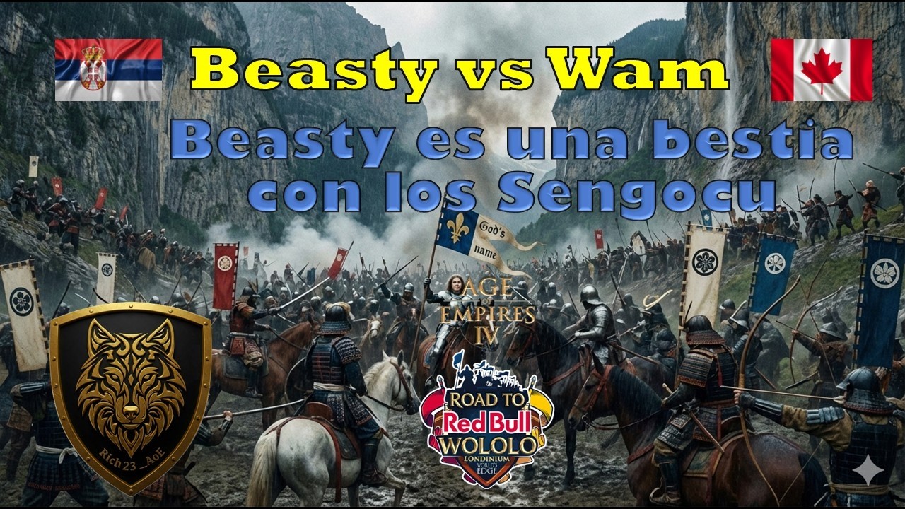 Wam vs Beasty  | Road to Red Bull Wololo | Beasty es una bestia con los Sengocu
