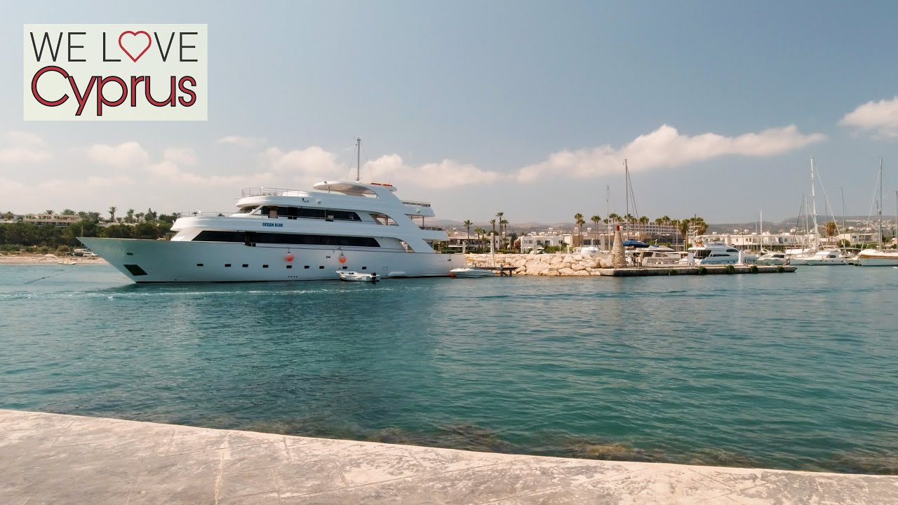 Driving in Latchi and Baths of Aphrodite. Polis, Paphos, Cyprus 26th July 2021