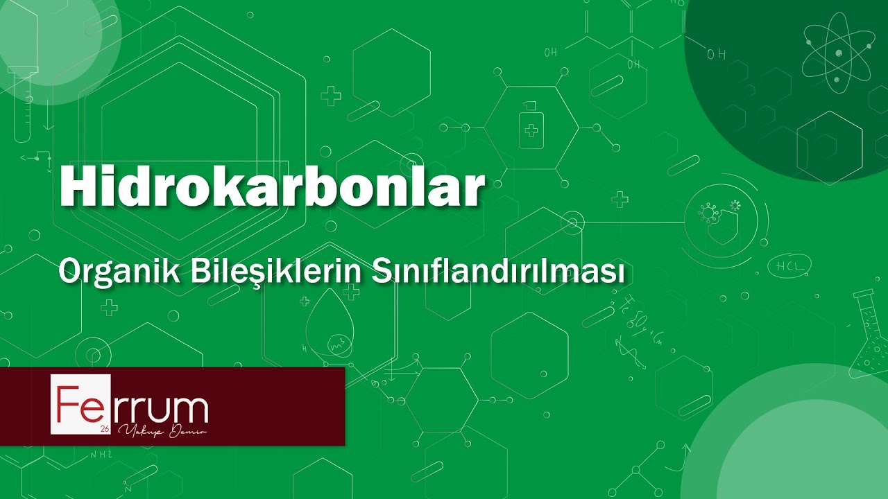 Organik Bileşiklerin Sınıflandırılması | Hidrokarbonlar