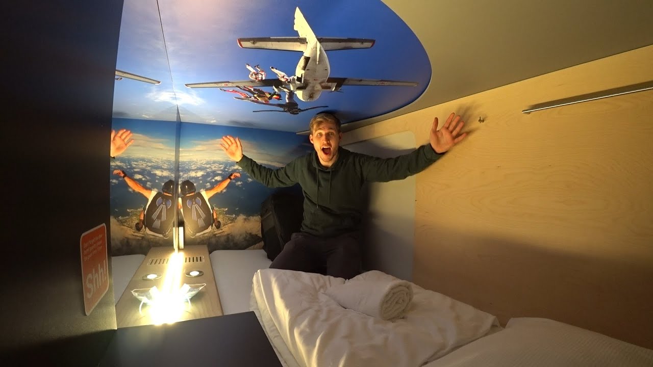 53$ Capsule Hotel in Switzerland 🇨🇭