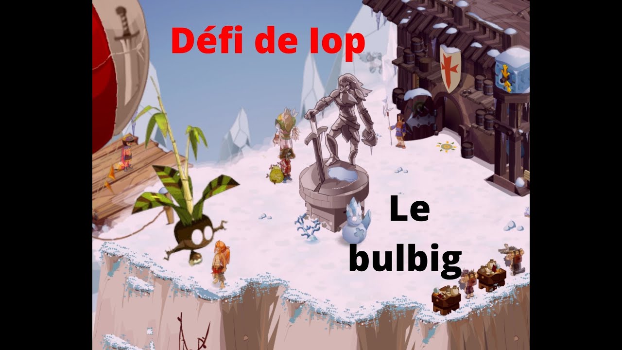 Défi de Iop: Le bulgib. Dofus temporis retro