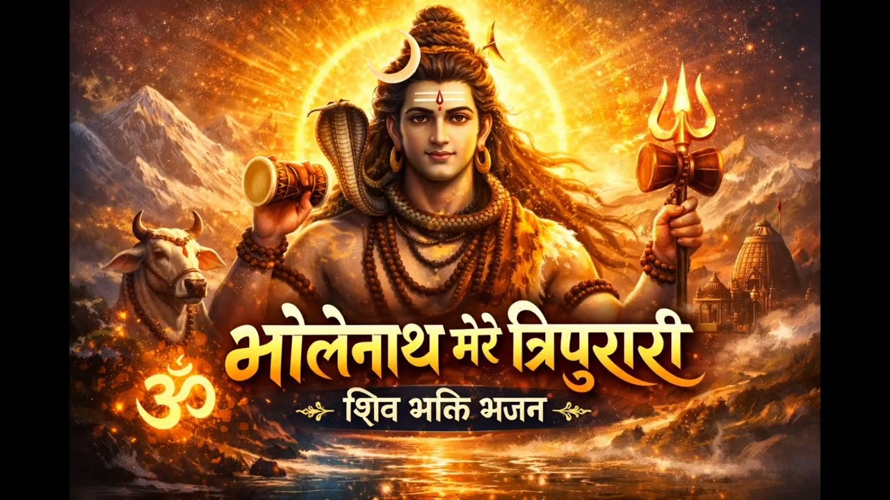 🔱 भोलेनाथ का प्यारा भजन | ॐ नमः शिवाय | Shiv Bhakti Song