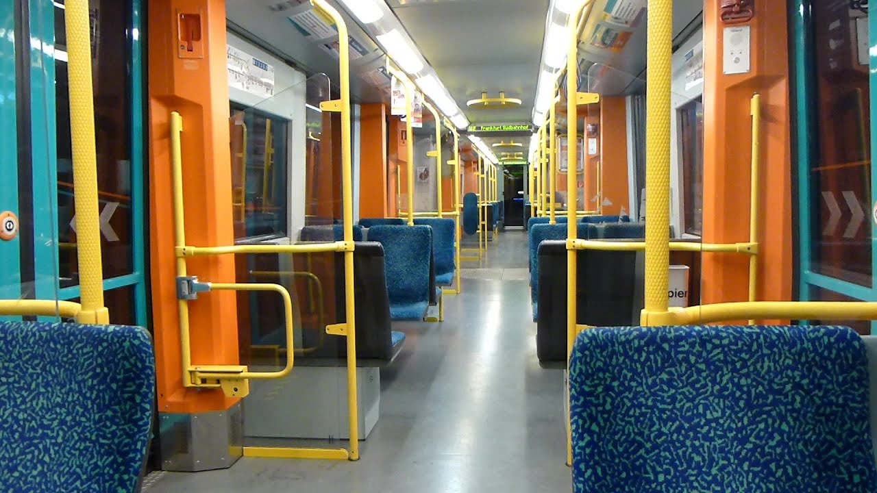 U2 Bad Homburg Gonzenheim - Bonames Mitte Mitfahrt U5-25 Wagen (Stadtbahn Frankfurt am Main)