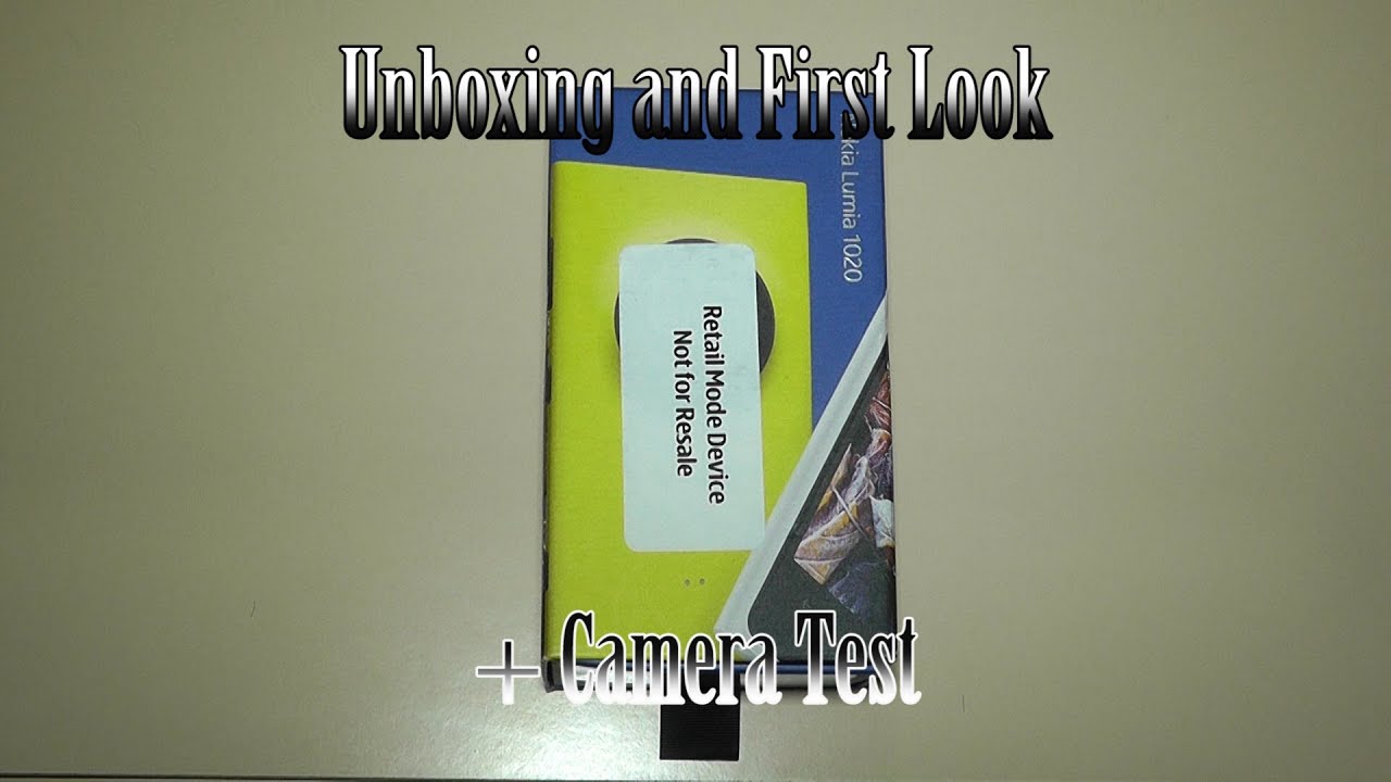 Nokia Lumia 1020 Unboxing & First Look + 41MP Camera Test