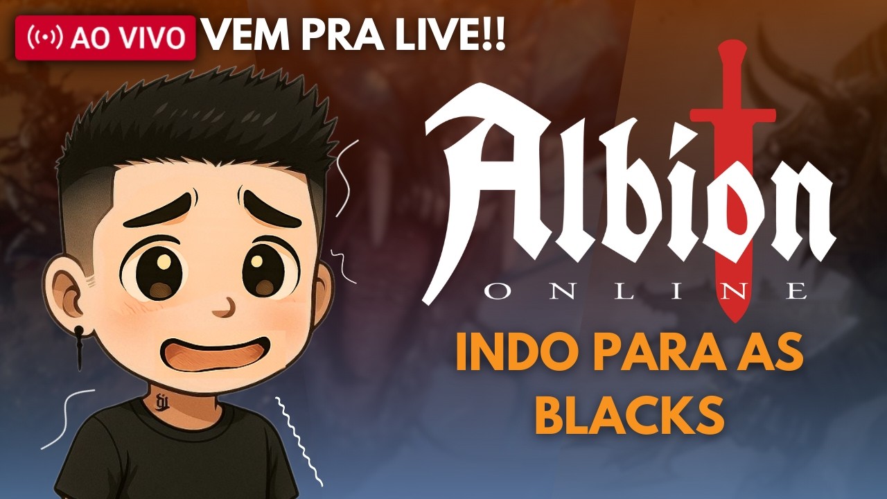 [Me ajuda a bater 1k?] Vamos para as blacks farmar! | Albion Online