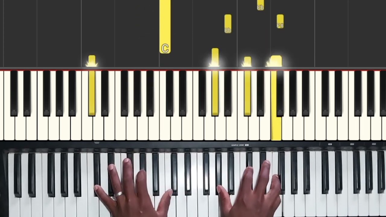 How to play 🎹 ( you are the pillar that holds my life ) || @LearnwithMbulelo ||