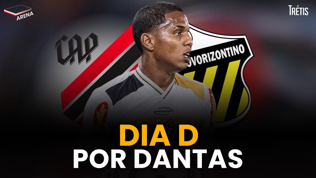 É HOJE! ATHLETICO AGUARDA RESPOSTA DO NOVORIZONTINO NA NEGOCIAÇÃO POR DANTAS!