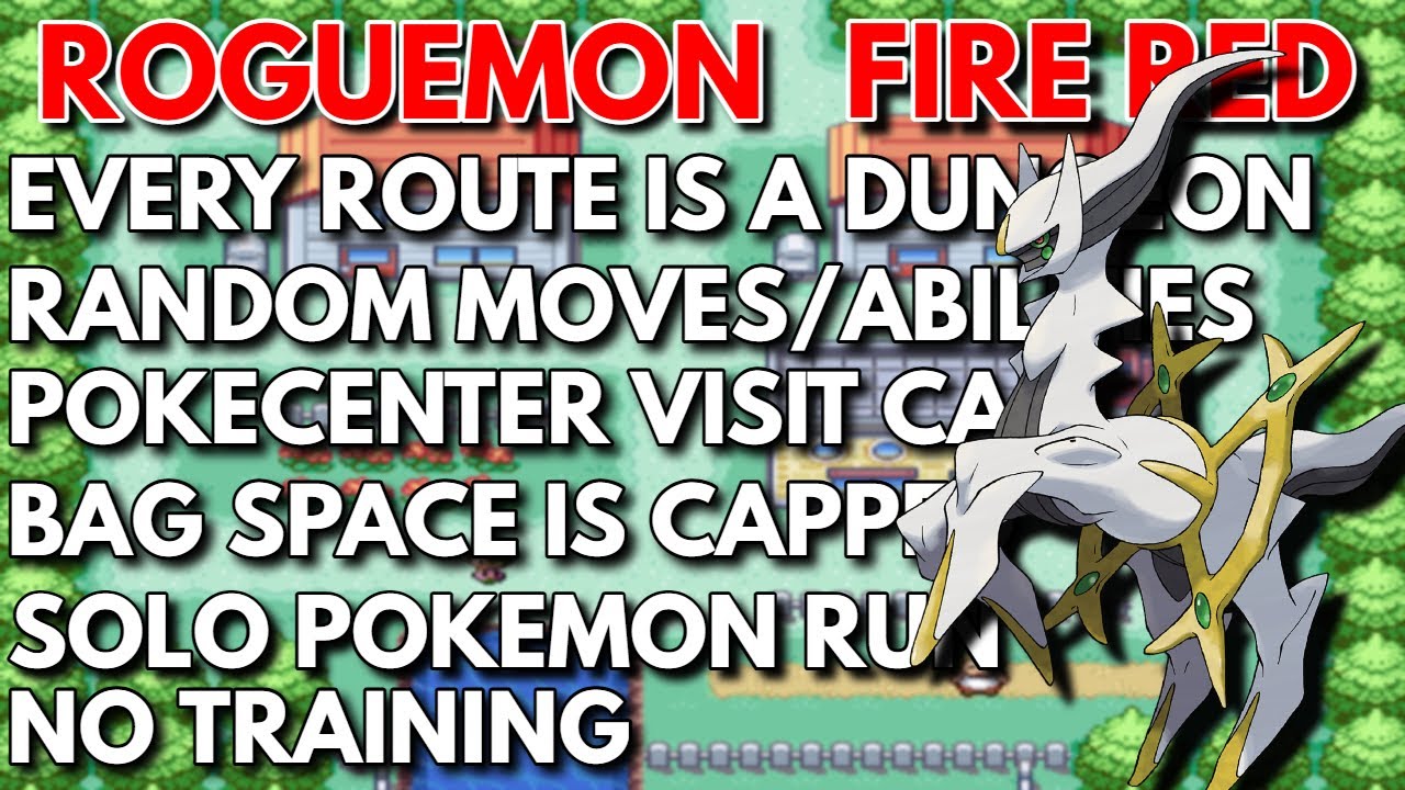 (Can we Win AGAIN!?)Pokemon Firered Natdex Roguemon 603+ ATTEMPTS