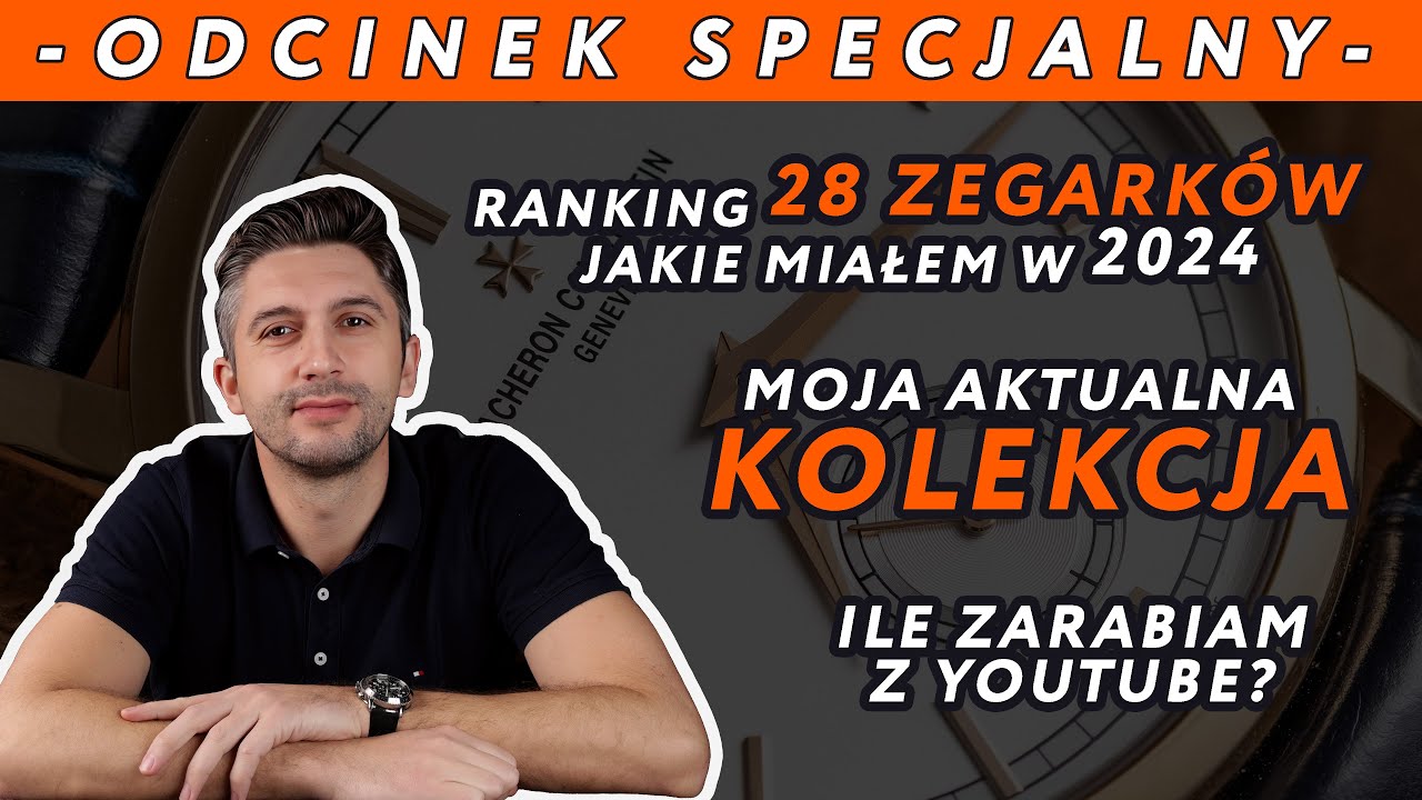 MOJA KOLEKCJA ZEGARKÓW i ranking najczęściej noszonych - odcinek specjalny na rocznicę kanału :)
