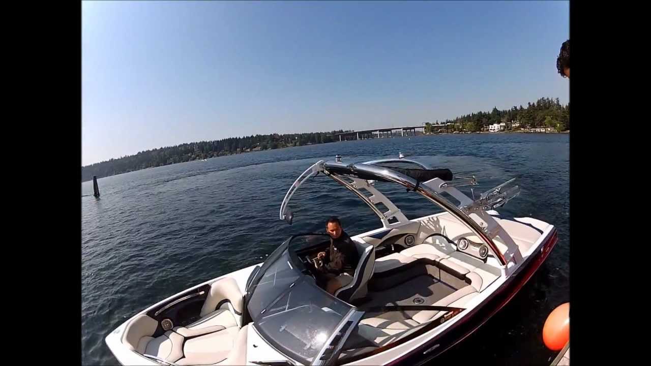 2013 Malibu 21 VLX Surf Gate - Where have you been? Filmed on Lake Washington!!!